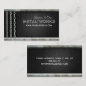 メタルワークエンジニアHeavy Chain名刺 名刺 (正面/裏面)