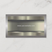 メタル上縁ど 名刺 (裏面)