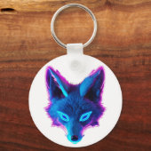 メタル円キーチェーン， 2" キーホルダー (正面)