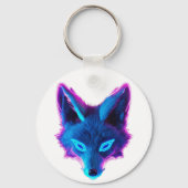 メタル円キーチェーン， 2" キーホルダー (裏面)