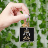 メタル処女音楽 キーホルダー (手)