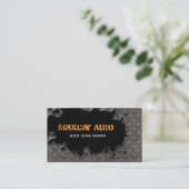 メタル名刺車のランニングの基板 名刺 (スタンド正面)