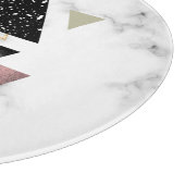 メタル大理石ジオメトリデザイン カッティングボード (角)