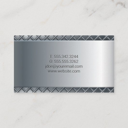 メタル屋根上部 | 不動産仲介業者名刺 名刺 (裏面)