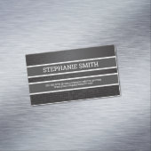 メタル抽象芸術背景 マグネット名刺 (インサイチュ)