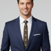 メタル時計 スチームパンク ビンテージ 工業的 ネクタイ