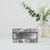 メタル材 | レンチ | 丸鋸盤 名刺 (スタンド正面)