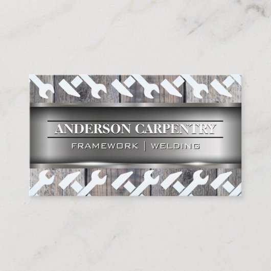 メタル材 | 建物材料 | ツール 名刺 (正面)
