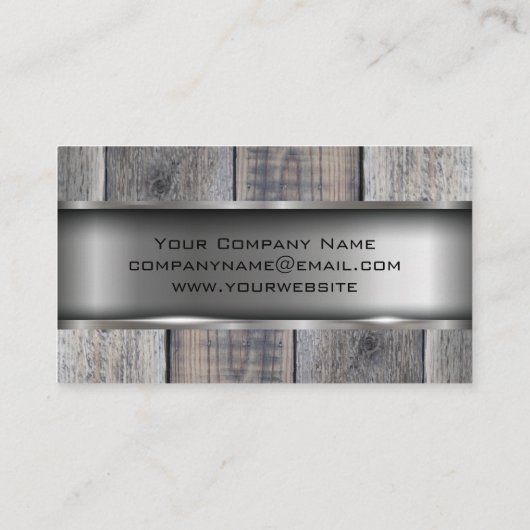 メタル材 |建物材料 名刺 (裏面)