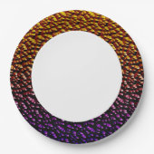 メタル正方形4 ペーパープレート (正面)