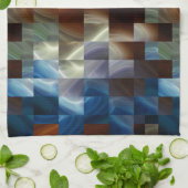 メタル正方形 キッチンタオル (折り畳み)