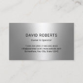 メタル溶接およびファブリケーションブルーウェルダー 名刺 (裏面)