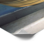 メタル祈りの言葉ホイール ポスター (角)