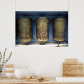 メタル祈りの言葉ホイール ポスター (キッチン)