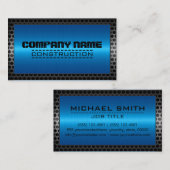 メタル縁どエレガントSteelルック#15 名刺 (正面/裏面)