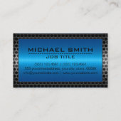 メタル縁どエレガントSteelルック#15 名刺 (裏面)