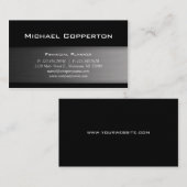 メタル車のプロフェッショナルプレカッコいいーン 名刺 (正面/裏面)