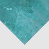 メタル風化されたターコイズデコップバックグラウンド 薄葉紙 (詳細)