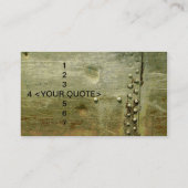 メタル1 名刺 (裏面)