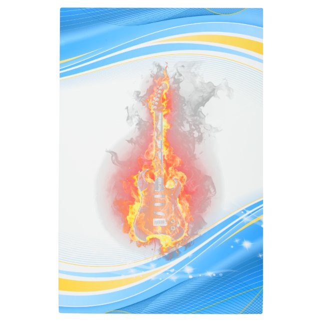 メタル・ウォール・デコールの芸術性を発見 メタルプリント (正面)