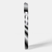 メタル：ブラッシュメタルタック転がと Case-Mate iPhoneケース (裏面 / 左)