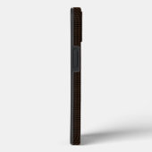メタル:ブロンズのメタル織り高解像度 Case-Mate iPhoneケース (裏面 / 右)