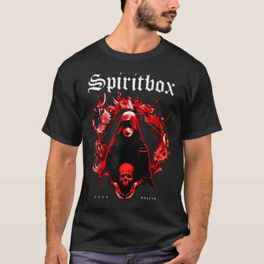 メタル・ヘヴィ・バンドのゆったりカナダ製Tシャツ Tシャツ (正面)