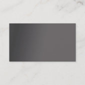 メタル – 反射 名刺 (裏面)