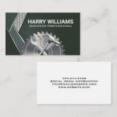 メタル | 工業用ソーハンマー | 工業用 名刺 (正面/裏面)