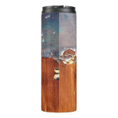 メタル:素朴ヴィンテージアイアンテクスチャ。 タンブラー (裏面)