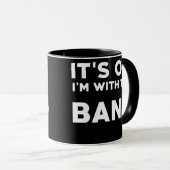 メタルMetalcoreロックアンドロールバンド音楽バンド マグカップ (正面右)