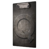 メタルQモノグラム素朴クリップボード クリップボード (左)