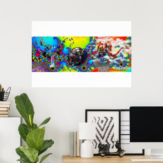 メタ作成 ポスター (ホームオフィス)