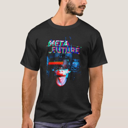 メタ未来メタバース暗号ゲームNft仮想実在 Tシャツ (正面)