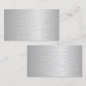 メタ空白のリックな名刺（両面） 名刺 (正面/裏面)