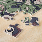 メダユニークリオンパターン ジグソーパズル (側面)