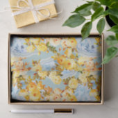 メダリオンとバラ 薄葉紙 (ギフト)