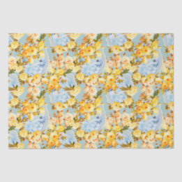 メダリオンとバラ 薄葉紙