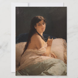 メダリオンの女の子(by Gerolamo Induno) カード