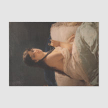 メダリオンの女の子(by Gerolamo Induno)