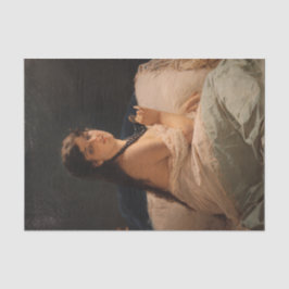 メダリオンの女の子(by Gerolamo Induno) 薄葉紙