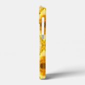 メダリオンパターンinマスタードイエローろうけつ染めパターン Case-Mate iPhoneケース (裏面 / 左)