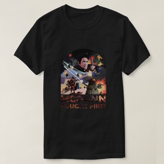 メダリオンプリンスクラシック惑星 Tシャツ (デザイン正面)