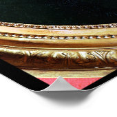 メダリオンポートレートオブコムテエステーブ， 1804 ポスター (角)