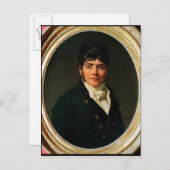 メダリオンポートレートオブコムテエステーブ, 1804 ポストカード (正面/裏面)