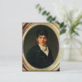 メダリオンポートレートオブコムテエステーブ, 1804 ポストカード (スタンド正面)