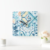 メダリオンメドレコレクション スクエア壁時計 (ホーム)