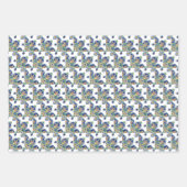 メダリオンラッピング紙フラットシートセット3 ラッピングペーパーシート (正面3)