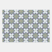 メダリオンラッピング紙フラットシートセット3 ラッピングペーパーシート (正面)