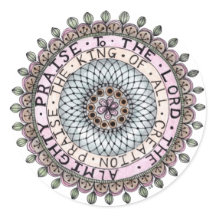 メダリオン公を賛美するステッカー